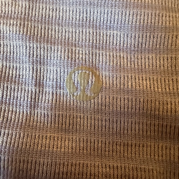 Lululemon light blue stripes swiftly tech long sleeve shirt - Picture 6 of 6